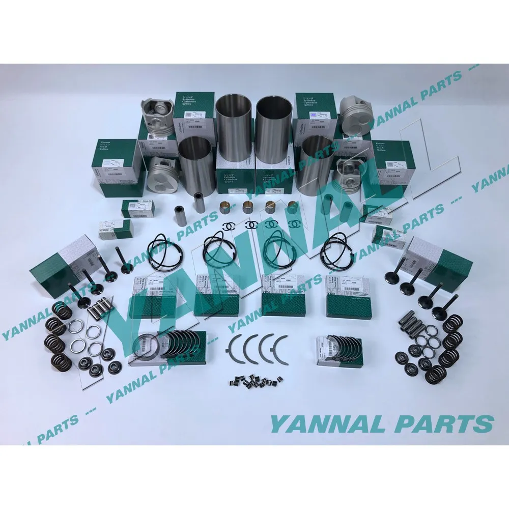 HOT SALE V2203 V2203E OVERHAUL REBUILD KIT FOR KUBOTA BOBCAT INDIRECT INJECT ENGINE W VALVES