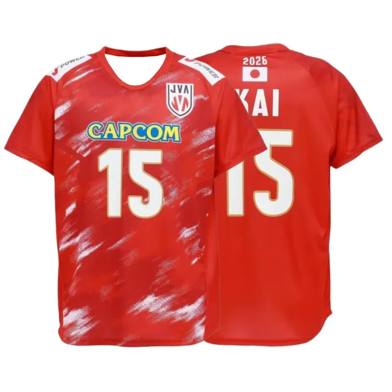 Japan Volleyball Jersey No.12 Print Short Sleeve Quick Dry Athletic T-shirt Volleyball Fan Sport Training Casual Street Top Kids
