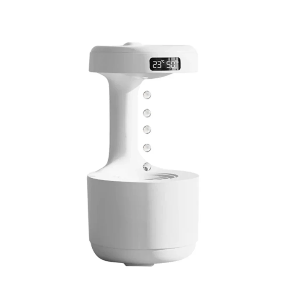 

Droplet Air Humidifier 800ml Anti-gravity Diffuser Night Light Weightless Sprayer Creative Decorations Holiday Cool Gifts