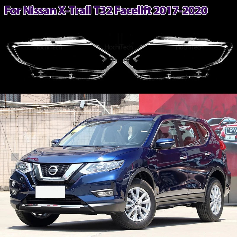 

Transparent Glass Lamp Headlamp Cover Headlight Cover Shell Replace Lampshade for Nissan X-Trail T32 2017 2018 2019 2020
