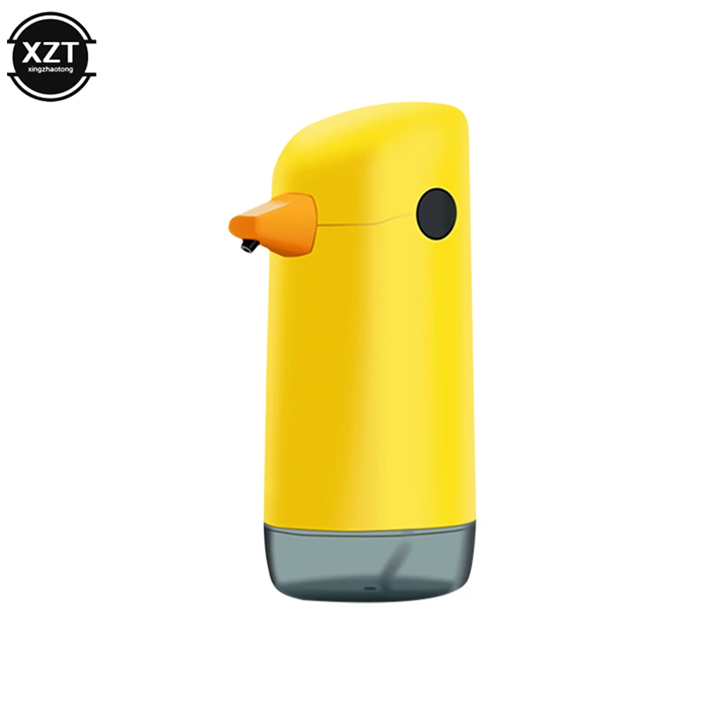 Touchless Automatic Soap Foam Dispenser for Kids Cute Little Yellow Duck Touchless intelligent Induction for Home Bathroom