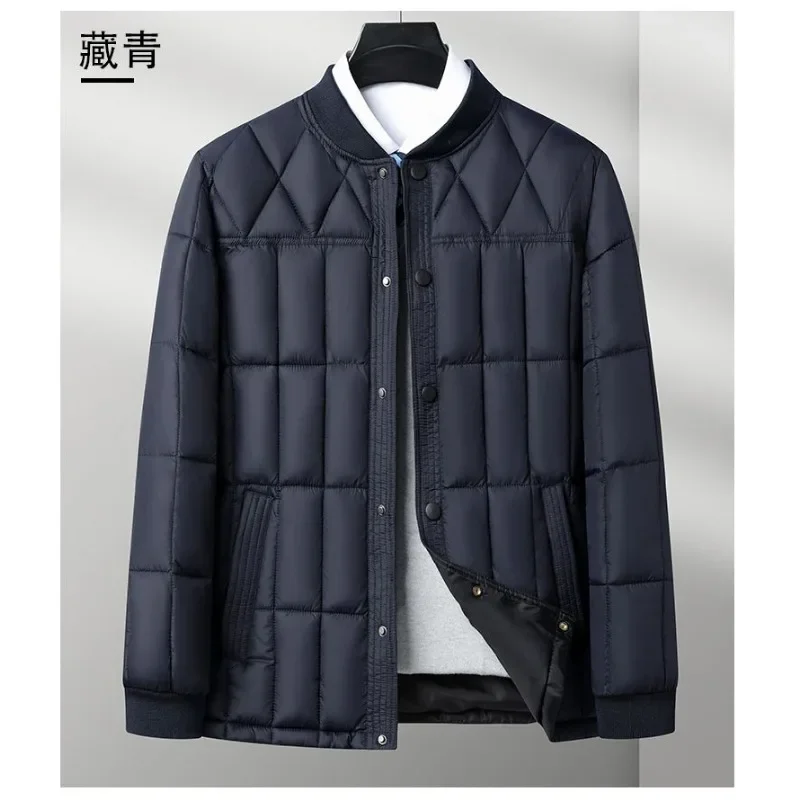 Middle-aged Elderly Men's Warm Cotton-padded Clothes Thickened Winter Liner Grandpa Elderly Dad's Cotton-padded Jackets