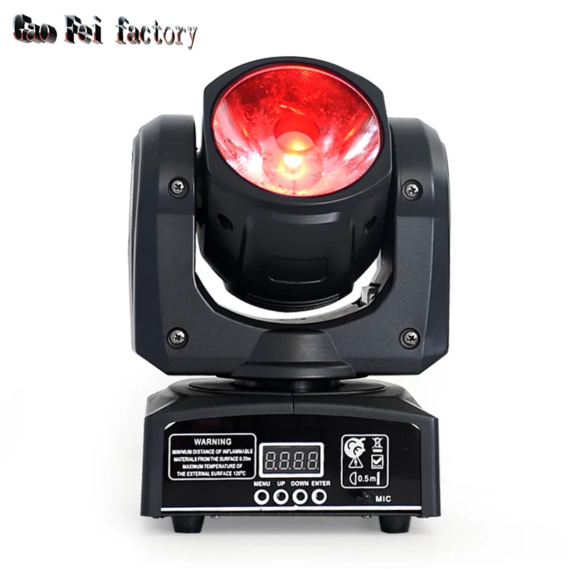 DJ Beam 60W Moving Head Lights Mini Led Beam Cabeza Movil Light RGBW 4IN1 DMX512 For Party Disco Stage Wedding