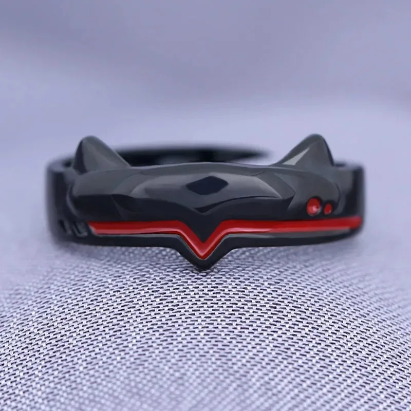 Pierścienie Cosplay Anime Ayanami Rei Kaworu Nagisa Regulowane Dla Kobiet i Mężczyzn Biżuteria Pierścień na Palec Rekwizyty Akcesoria Prezent na Halloween