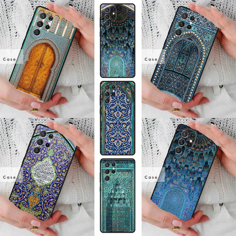 Muslim Islamic Mihrab Turkey TPU Phone Case for Samsung Galaxy S26 S25 S24 S23 S22 S21 S20 Note10 Plus FE Ultra Cover