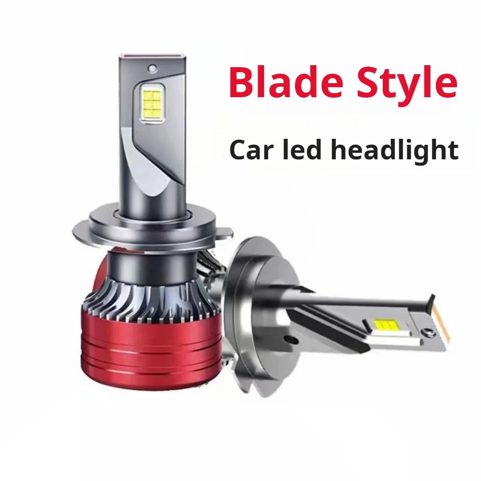 

LED headlight for cars, super bright and focused light, built-in blade