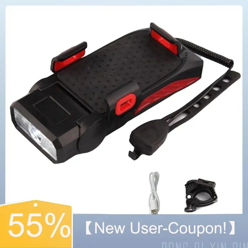 

【Новый конпон пользователя!】Набор USB-аккумуляторных велосипедных фонарей, водонепроницаемый велосипедный фонарь, велосипедный звуковой сигнал и передняя фара Power Bank для уличного велосипеда