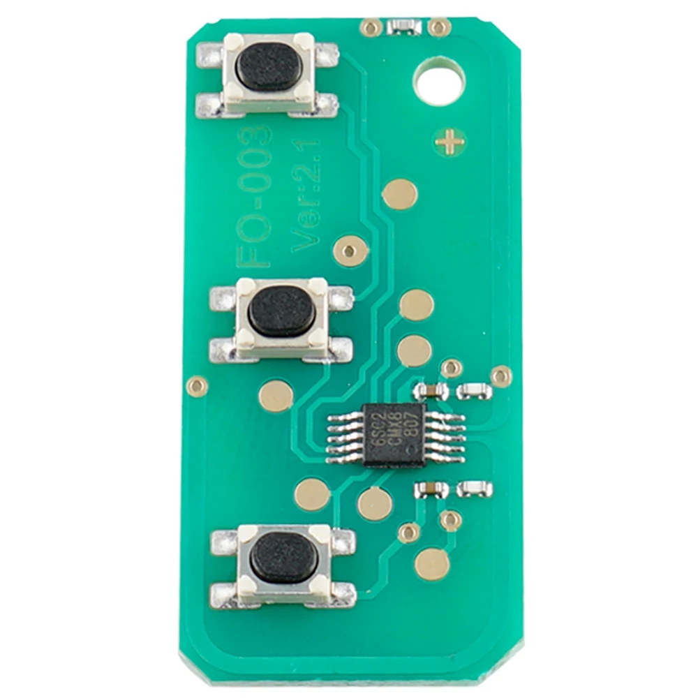 HIM-Car مفتاح بعيد ذكي 3 أزرار مناسب لسيارة Ford Focus Fiesta 2013 Fob Case 433Mhz