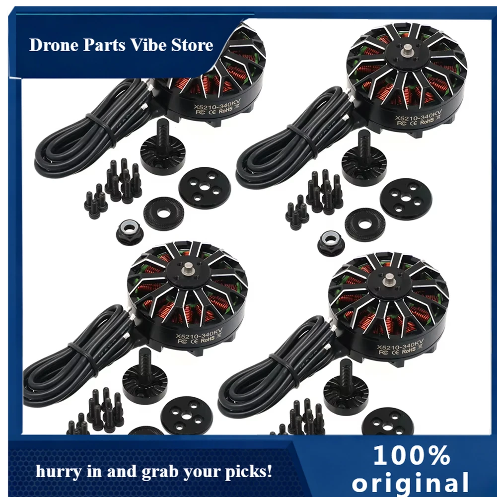 

AP4PCS UAngle X5210 5210 340KV / 500KV Waterproof Brushless Motor Part For FPV Multirotor Motors RC Helicopters Toy Accessorys