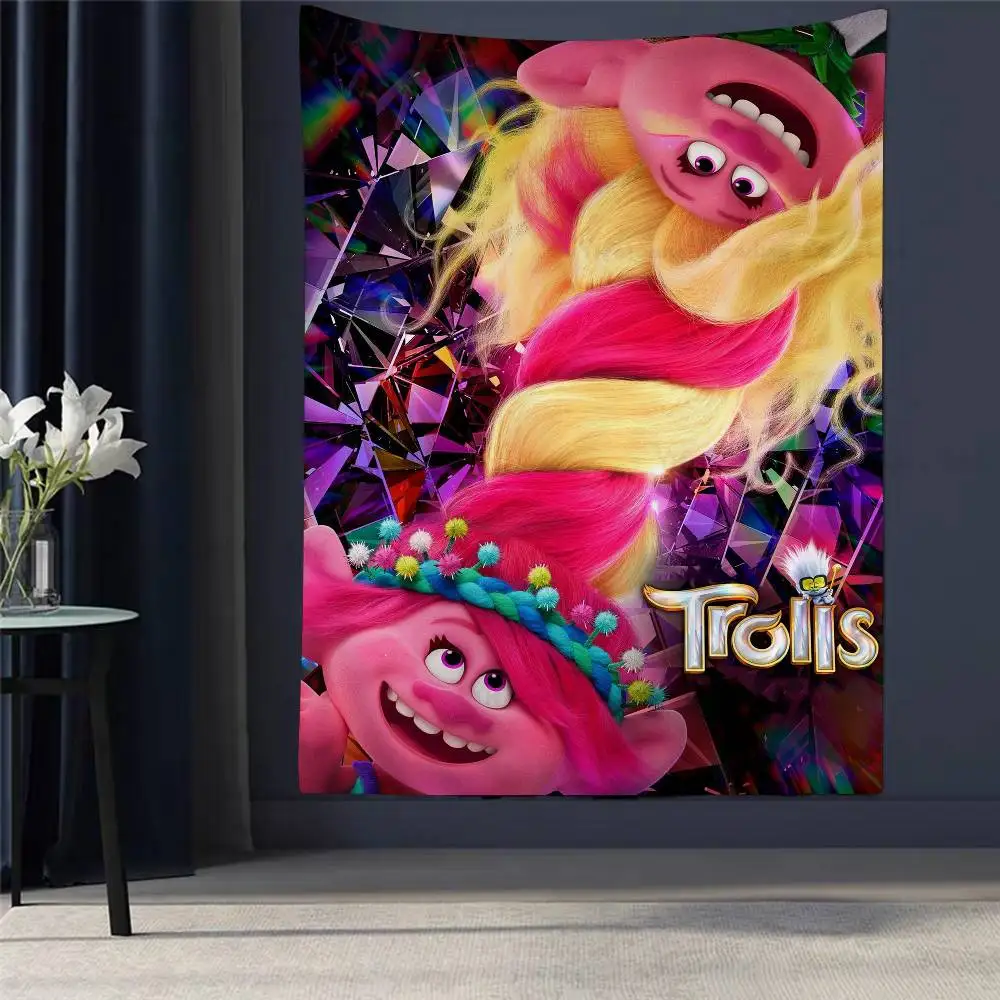 الكرتون T-المصيدون الفرقة المطبوعة قماش مزخرف جداري كبير رخيصة الهبي الجدار الشنق البوهيمي جدار المفروشات ماندالا INS ديكور المنزل