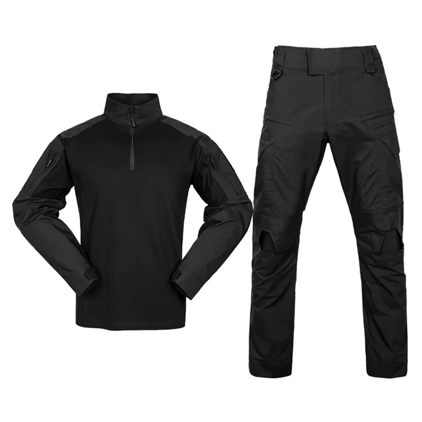 Desert Adventure Training Suit Men's Long Sleeved Hunting Shirt Pants Tactical Uniform Outdoor Hiking Mountaineering Clothing