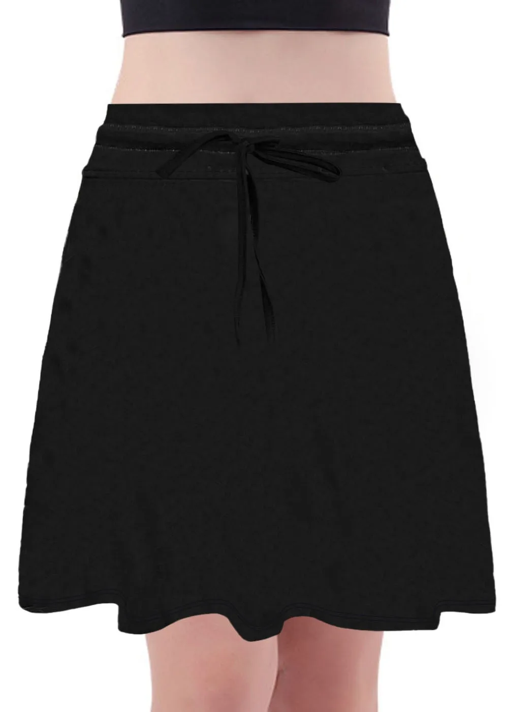 Casual Printed Shorts a Line with Slight Stretch Skirt Short Japanese Korean Casual Short Length Summer Women Shorts