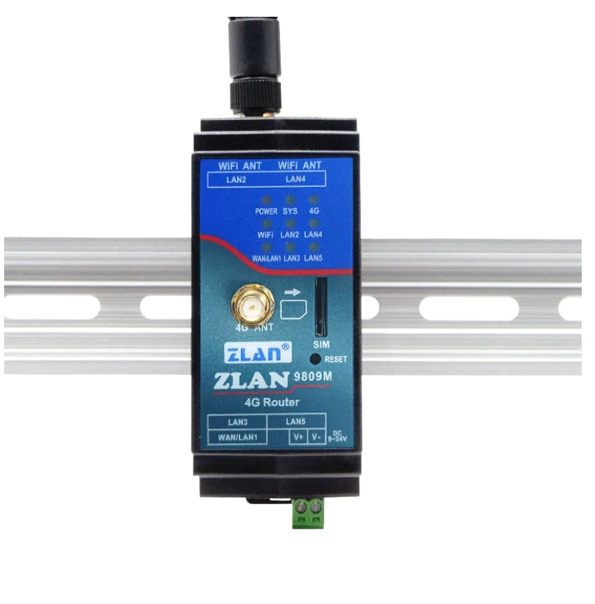 ZLAN9809M Industrial 4G LTE Modem WIFI Router Din-Rail - AliExpress 30