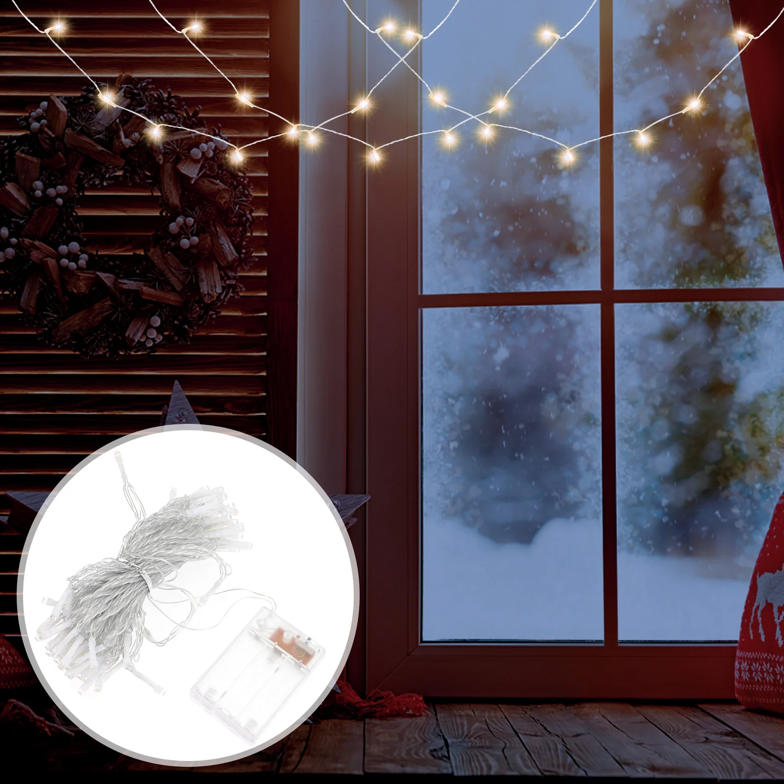 20 متر 100 LED أضواء عيد الميلاد في الهواء الطلق مقاوم للماء سلسلة أضواء لحديقة سياج فناء شرفة عطلة حفل زفاف زينة