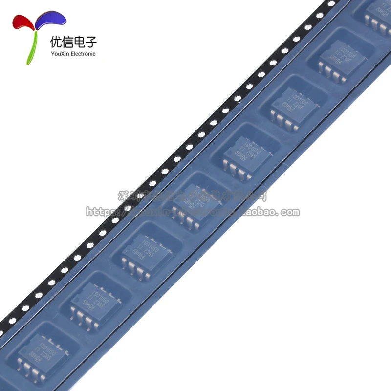 10PCS original genuine patch ISO1050DUBR SMD-8 CAN bus transceiver chip isolation 5V image 4
