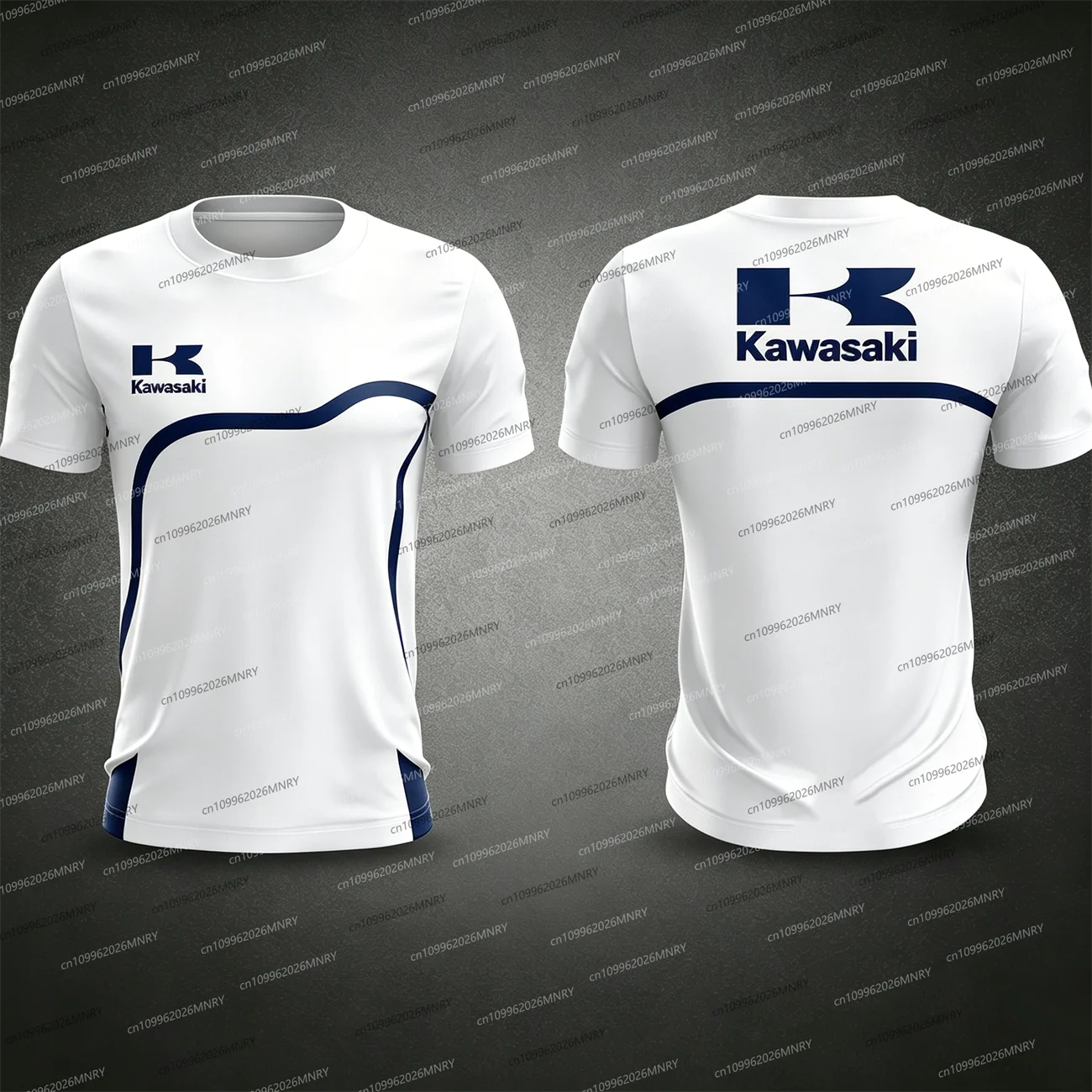 

Summer Men Tshirt Kawasaki Tshirt Motorcycle 3D Print Women Top Personalized Locomotive Competition Suit Unisex Street Sport