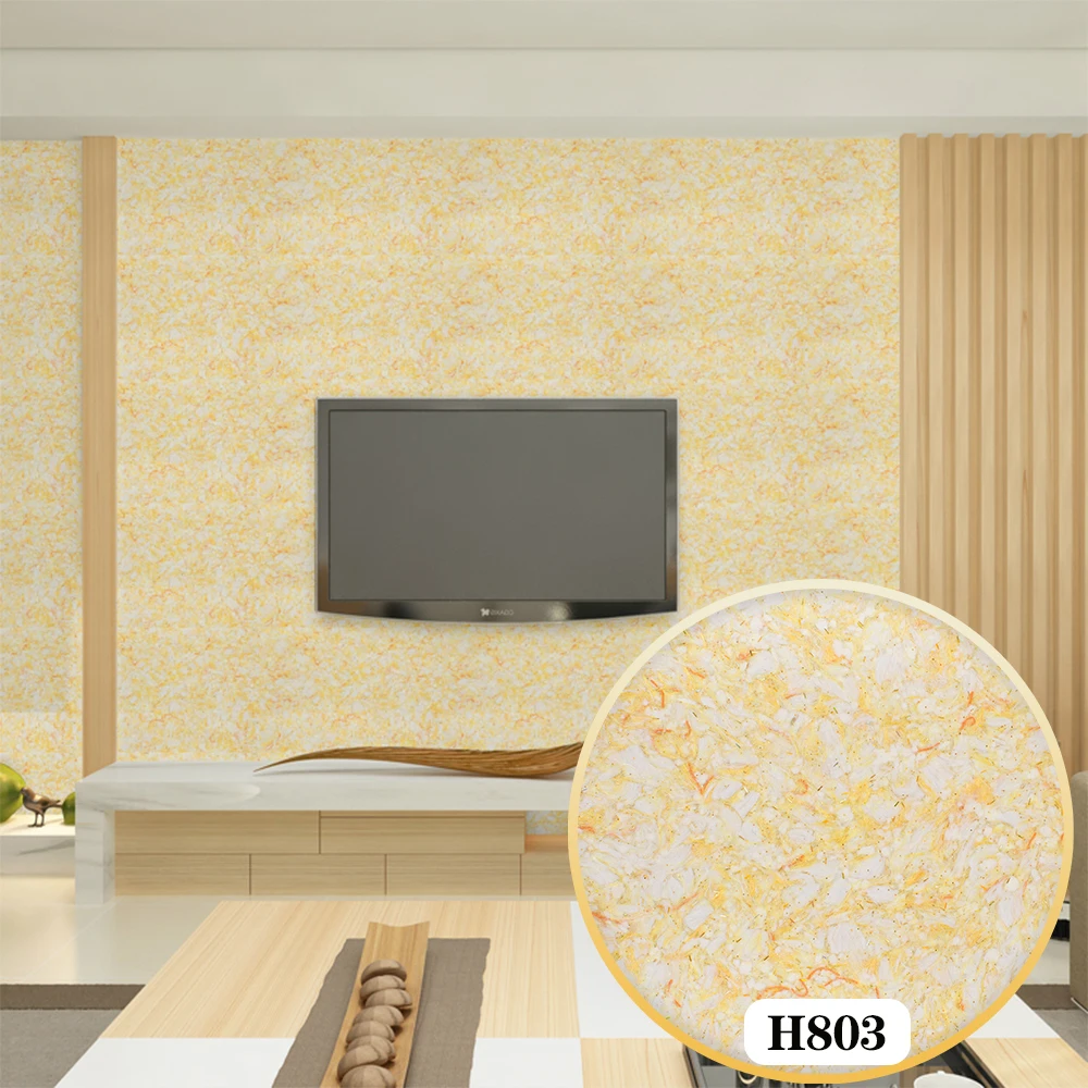 

H803 Silk Plaster Liquid Wallpaper Wall Grace Coating Covering Paper