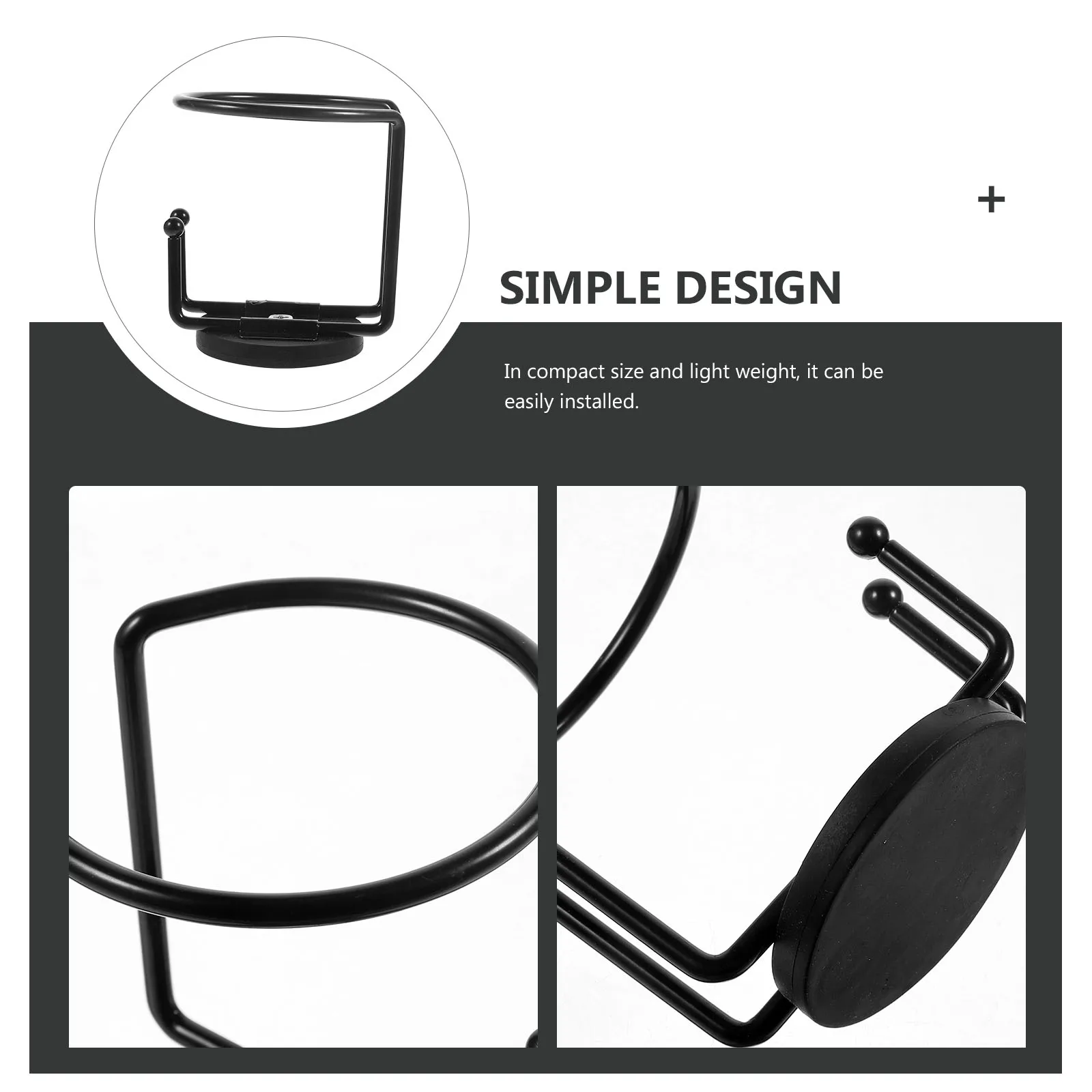 

Magnetic Cup Cup Holder Drink Stand for Car Bathroom Universal Bottle Storage Bracket Sturdy Lightweight