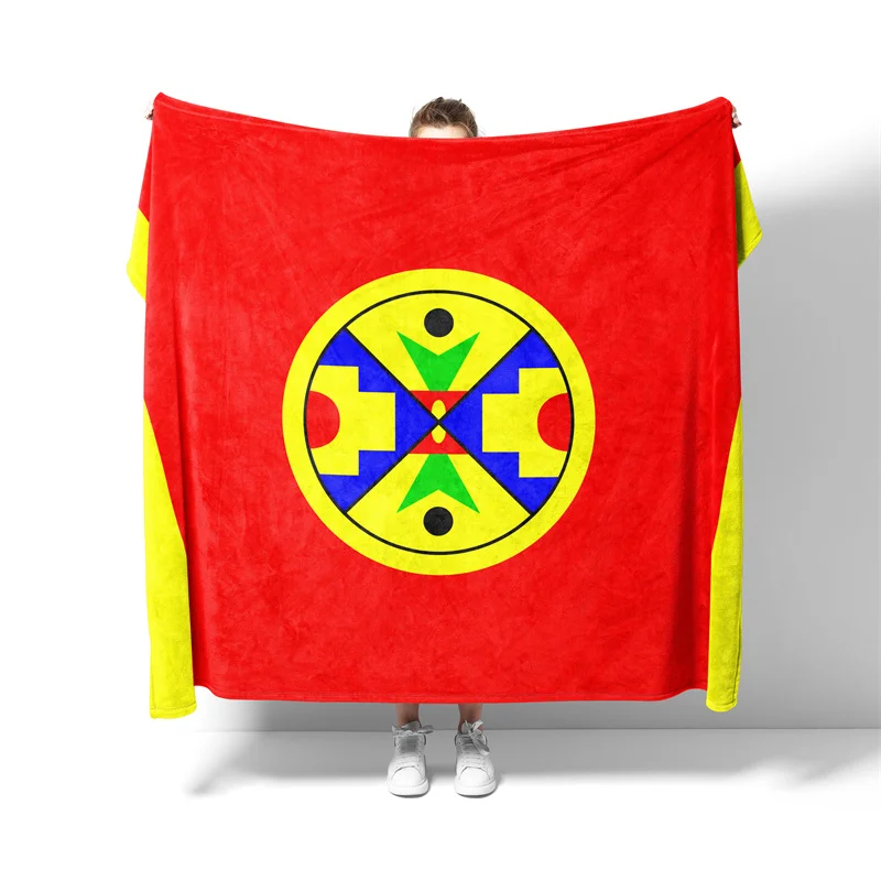 Aertemisi Eel Ground First Nation Pet Blanket for Small Medium Large Dog Cat Puppy Kitten Couch Sofa Bed Decor