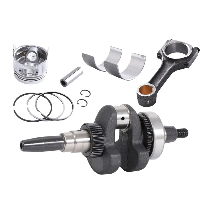 Diesel generator parts 5-8KW 186F 188 192F 195F taper crankshaft piston connecting rod