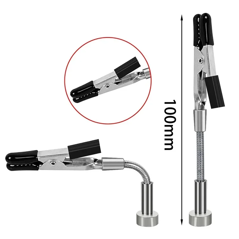 1PC Magnetic PCB Holder with Flexible Arm - Heavy Duty Soldering Station Fixture for Phone & Computer Motherboard Repair