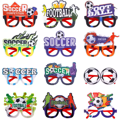 Prop Glasses Party Glasses Football Accessories Decorative Birthdays Novelty Word Sunglasses Photo Funny Cup Themed Fans Footbal