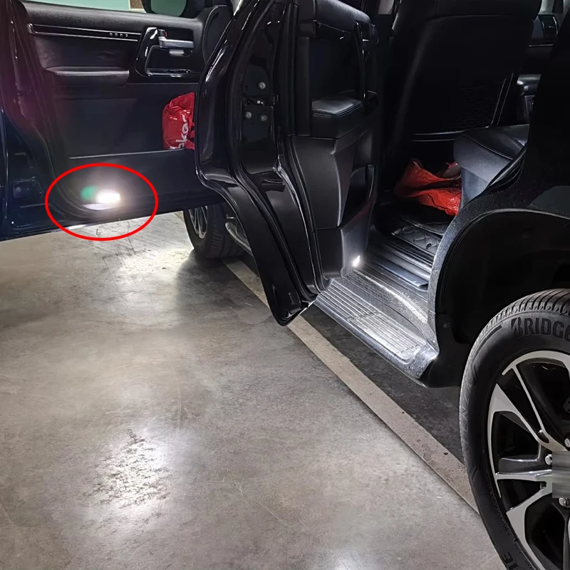 For Lexus GS350/GS450H RC200T/RX300/RC350/RC-F LS460/LS600H RX350/RX450H LX570 LED Door Courtesy Footwell Lights accessories