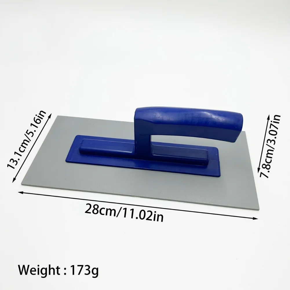 Plastic Plastering Scraper Large Size For Concrete Tiling Wall Rendering Smooth Finish Building Construction Tool