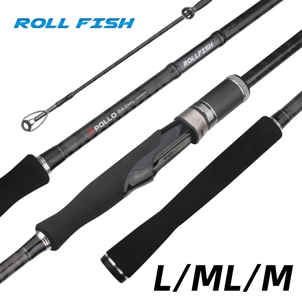 

Удилище для ловли осьминогов и кальмаров ROLLFISH, спиннинговое, из углеродного волокна, для береговой джиговой ловли