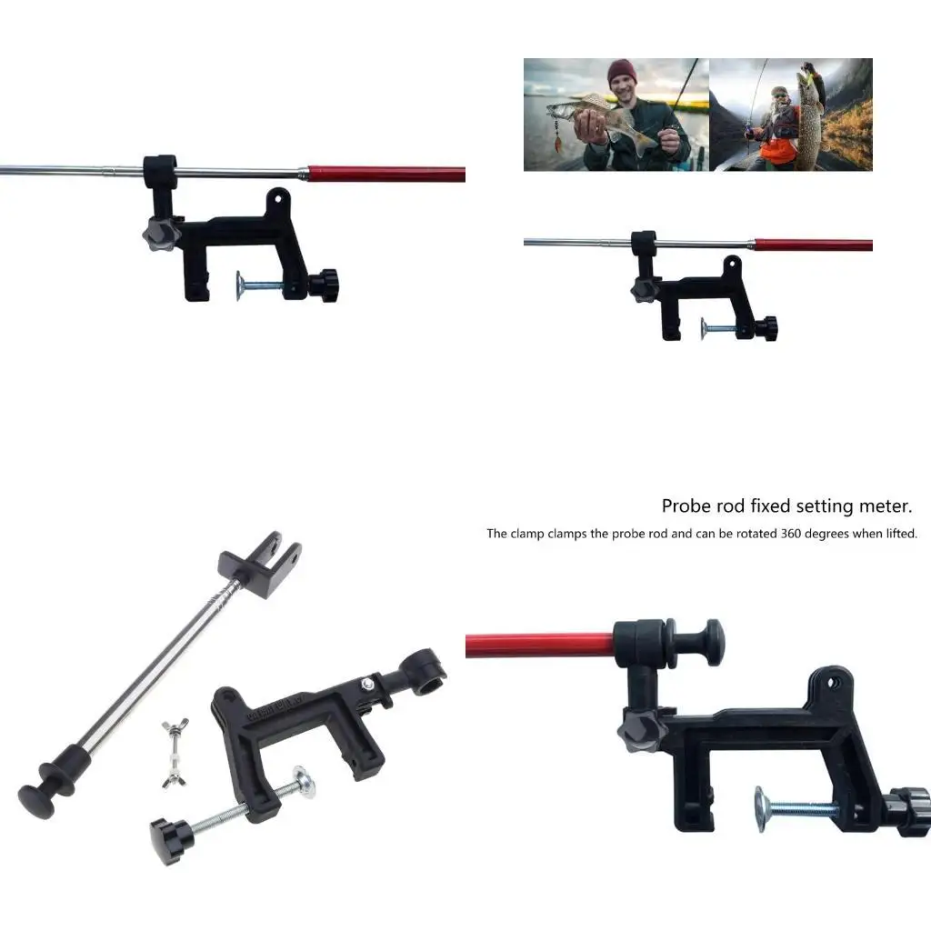 

R6FE Fishfinder Rack Stand Adjustable Transducer Bracket Replacement for Boats Yachts