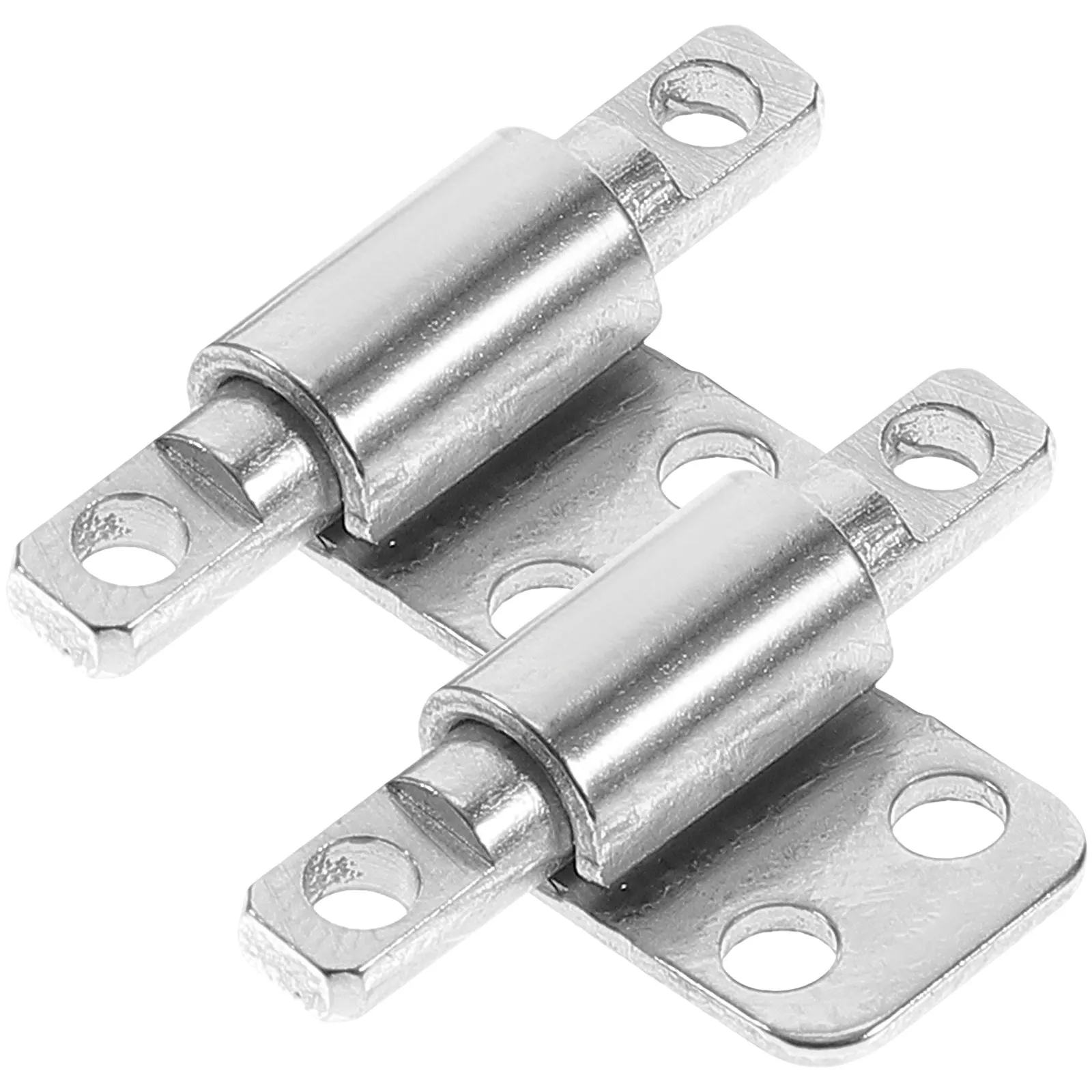 2Pcs 360 Degree Torque Folding Hinge Stainless Steel Miniature Damping Hinge for Camera Support Clamshell LCD Laptop Display