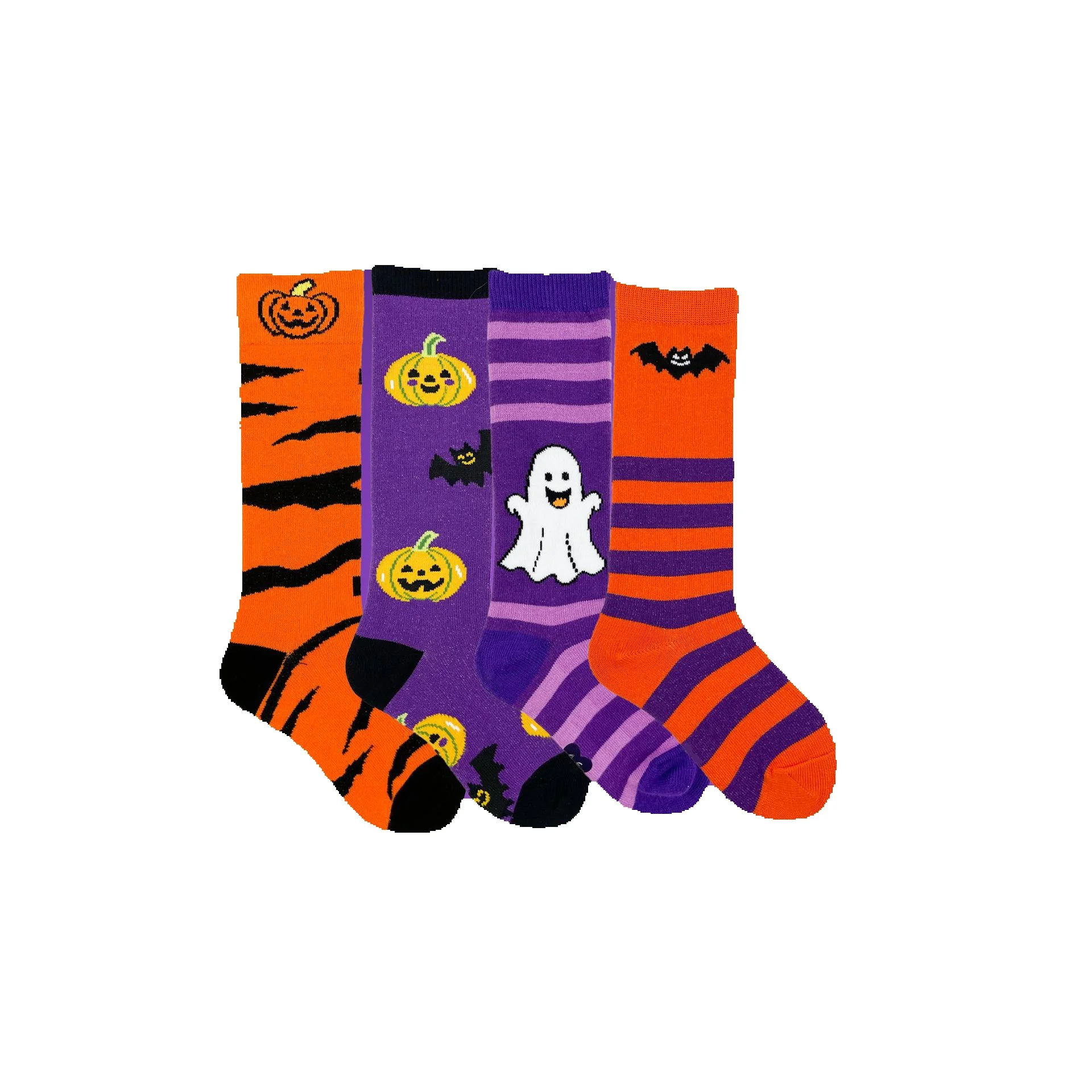 

2PS Halloween Children's Socks Children's Autumn and Winter Cotton Comfortable and Breathable Cartoon New Trendy Long Socks