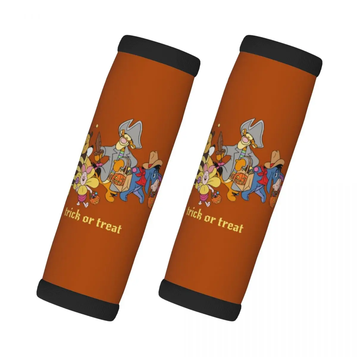 

Custom Trick Or Treat Luggage Handle Wrap Suitcase Identifier 2 Pack Winnie The Pooh For Door Handle