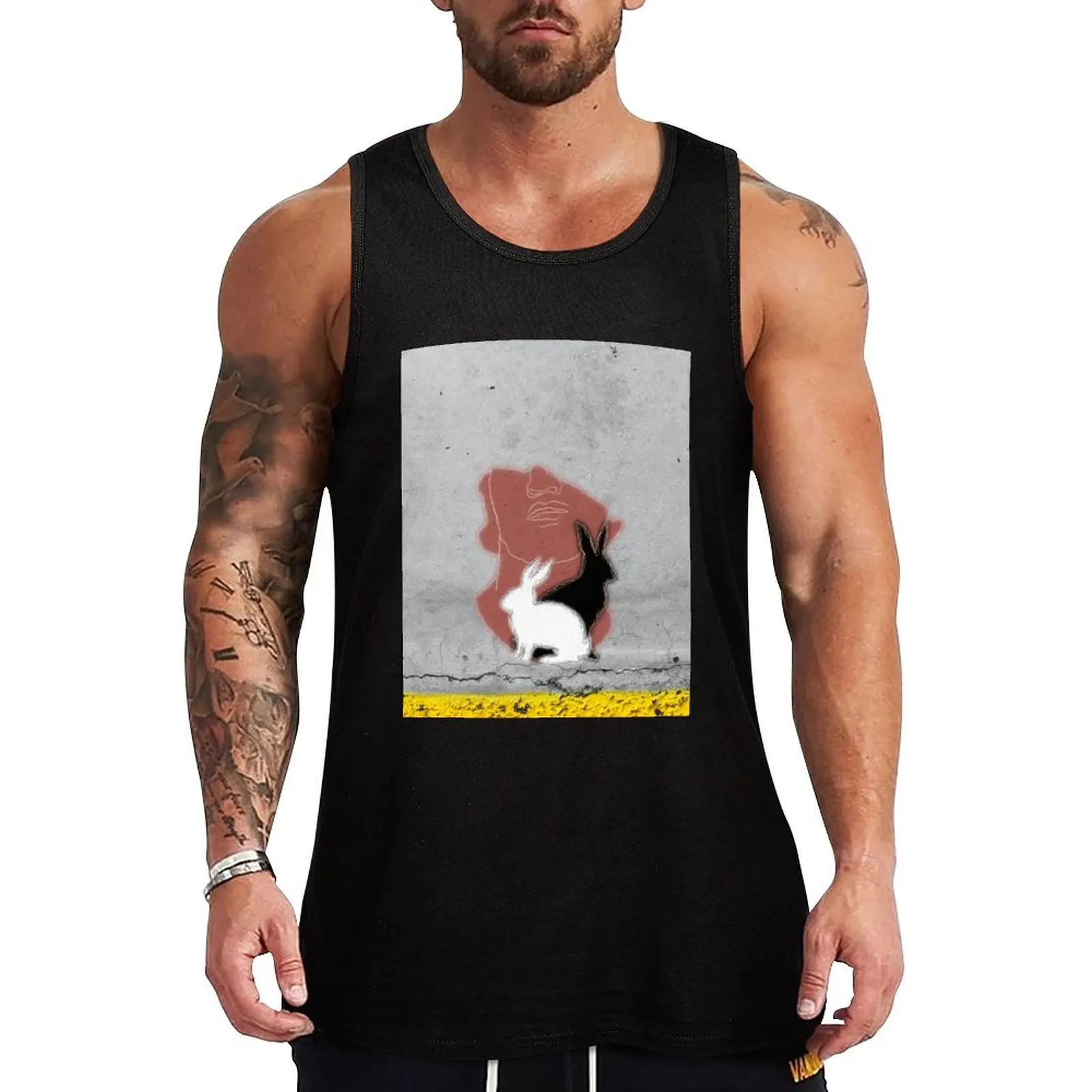 Watchers Tank Top Muscle Tank Top Athletic Fit Gym Workout Sleeveless