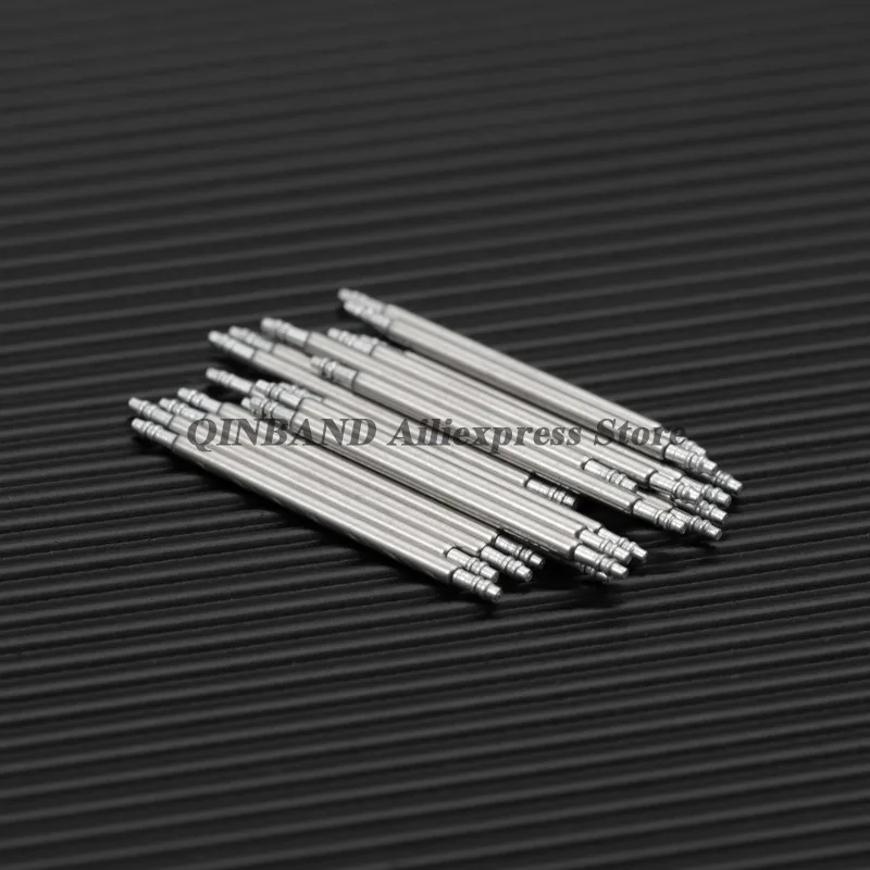 20pcs Dia 1.3mm 1.5mm 1.8mm Spring Bars Watch Strap Link Pins 12/14/16/18/19/20mm 21mm 22mm 24mm 26mm Stainless Steel Spring Bar image 2