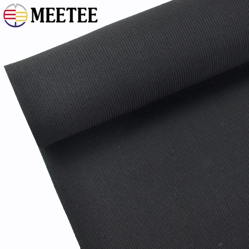 2 Meter 7-50 cm Schwarzes extra breites Gummiband für Kleidung, Nähen, Hosenbund, Stretchband, DIY-Korsett, weiches Gummiseil