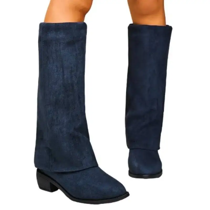 النساء أحذية عالية الاتجاه موضة جديدة أحذية بكعب مصمم حذاء بكعب عالي للركبة أحذية الحفلات أنيقة مكتنزة مضخات امرأة بوتاس Mujer #6