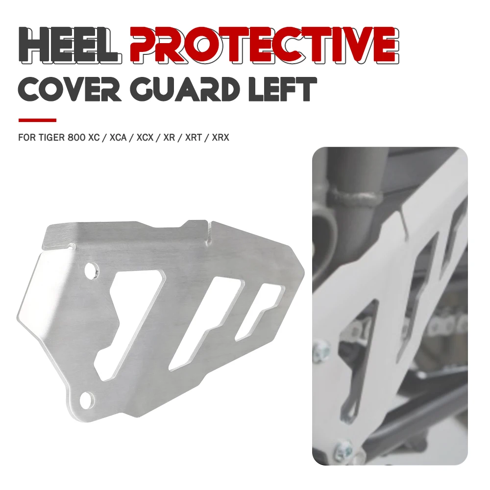 

For Tiger 800 Tiger800 Tiger 800 XC / XCA / XCX / XR / XRt / XRx 2010-2021 2020 Heel Protective Cover Guard Left Heel Guard Left