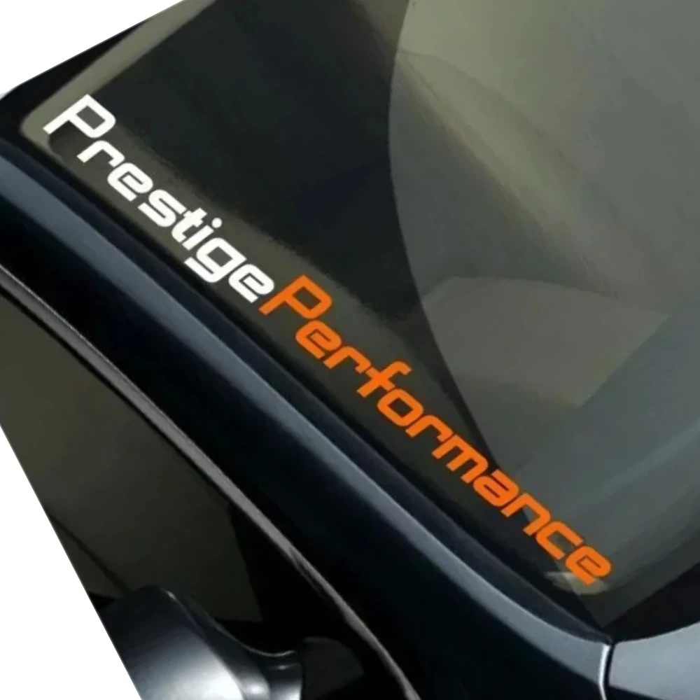 Car Body Stickers 55 X 6 CM Prestige Performance Front Windshield Decor Auto Back Door Glass Sticker