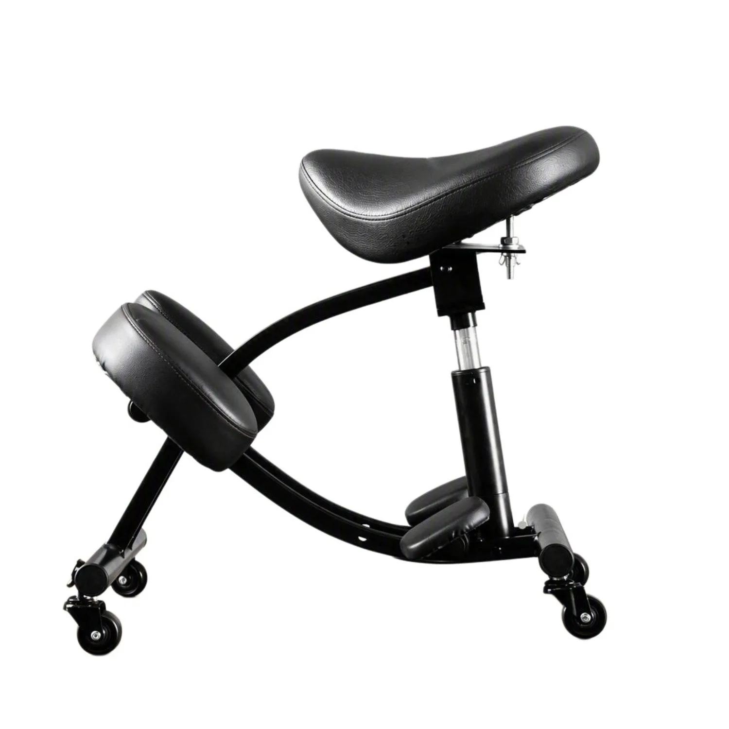 Kneeling Chair with Wheels, Ergonomic Balance Chair for Home and Office Adjustable Saddle Chair to Improve Your Posture