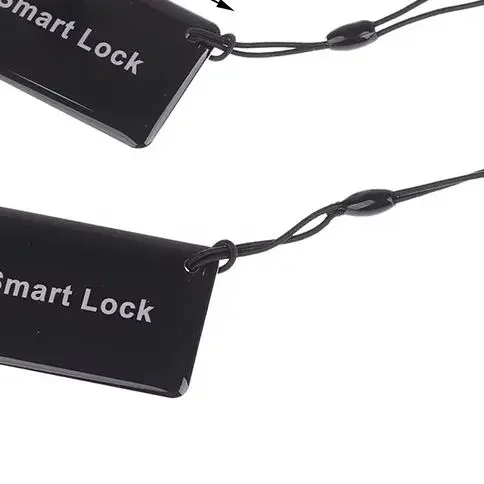 Tarjeta IC de 13,56 Mhz, cerradura electrónica inteligente para puerta, cerraduras digitales inteligentes con huella dactilar, desbloqueo, tarjeta RFID pequeña, 5/10 Uds.
