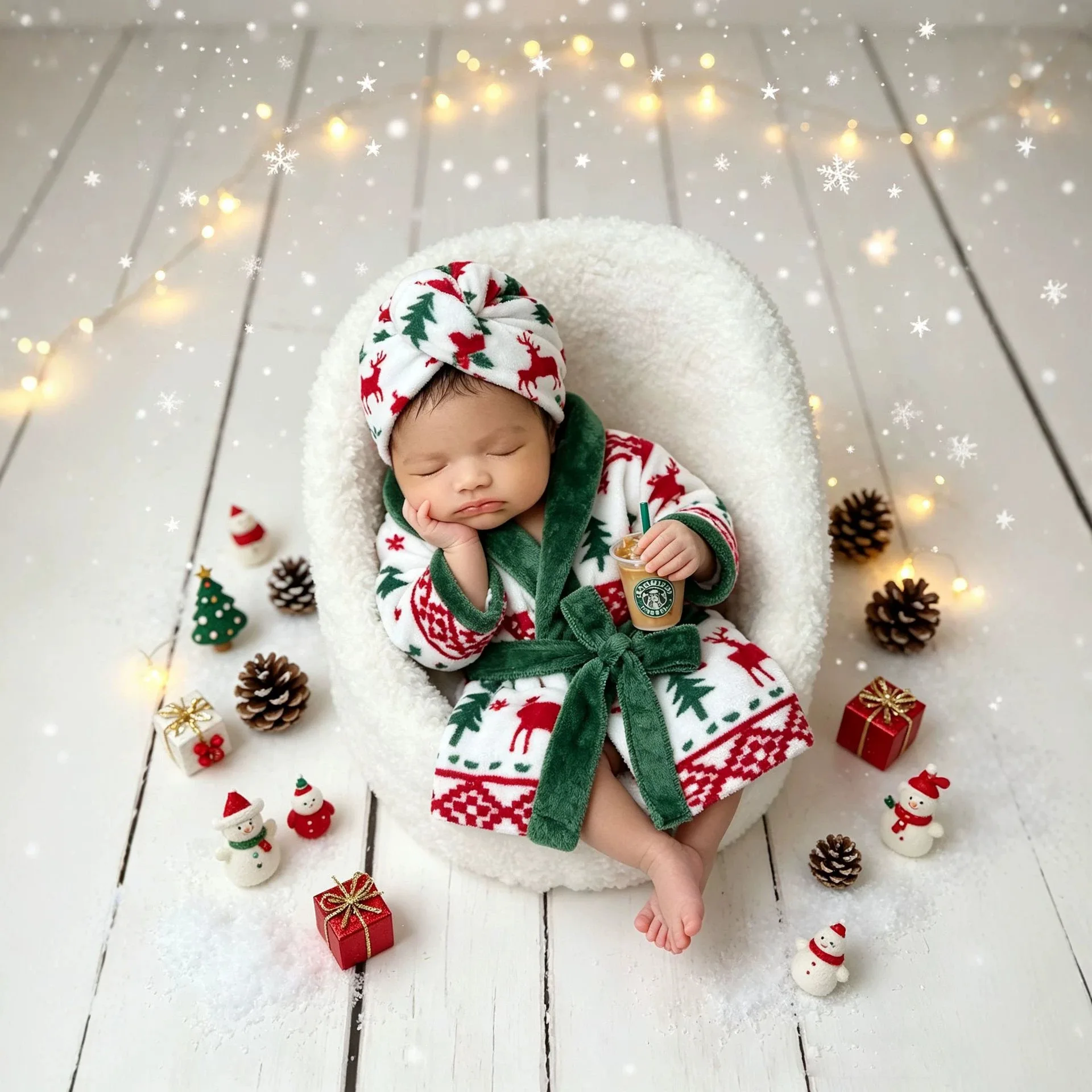 newborn-photography-outfit-cute-christmas-x'mas-bathrobe-outfit-with-blet-scarf-3pcs-set-for-baby-studio-photoshoot-clothing