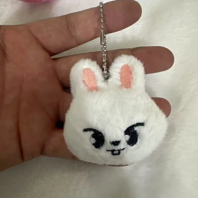 SKZOO, nuevo llavero de felpa para niños, llavero de dibujos animados para niños callejeros, bolso, accesorios colgantes para coche, juguetes para niños, regalo de cumpleaños