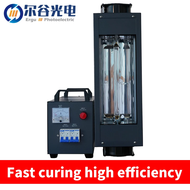 Portable UV curing dryer Small laboratory UV dryer 2kw UV curing lamp Ultraviolet light Curing system