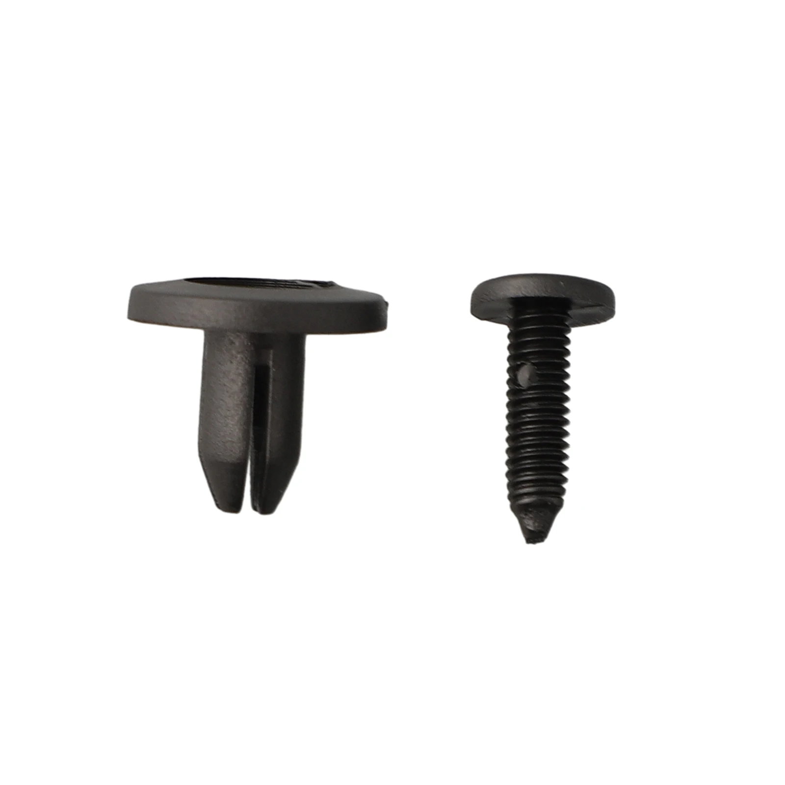 

Car Truck Bumper Fender Rivet Fastener Clips, 6mm Hole, Black, Plastic Material, Commonly Used for Side Skirts and Bumpers