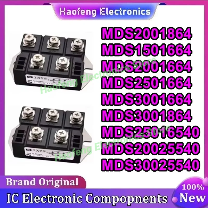 

MDS1501664 MDS2001664 MDS2001864 MDS2501664 MDS3001664 MDS3001864 MDS20025540 MDS25016540 MDS30025540 IGBT Module IN STOCK