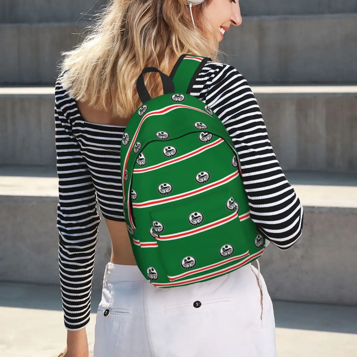 Chechen Borz Wolf Coat Of Arms Of Chechnya Backpack Hot Sale Daypack Children BookBag School Bag Shoulder Bags for Men Women