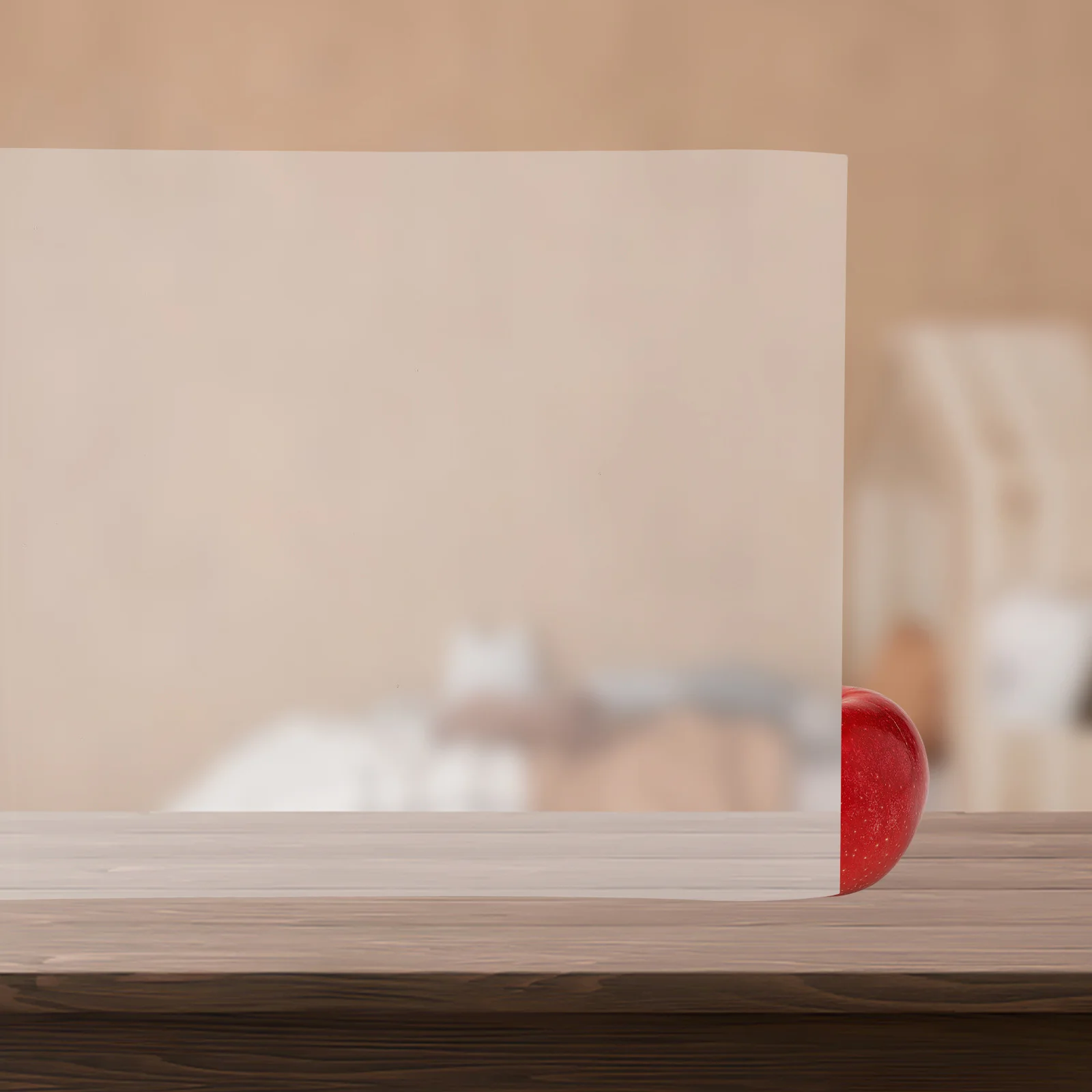 

Invisible Lenticular Lens Sheet 50x70cm Tricks Invisibility Shield Durable Transparent Closeup Magician Props