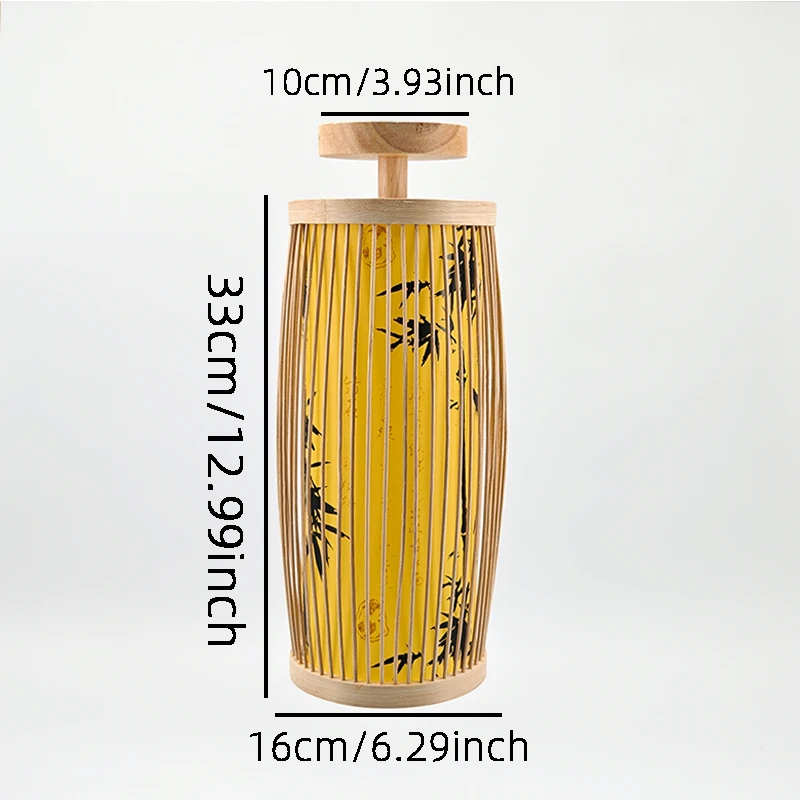 النمط الصيني الخيزران الفن الخيزران أضواء السقف الإبداعية زن المقهى مطعم فندق وعاء ساخن متجر B & B النمط الياباني