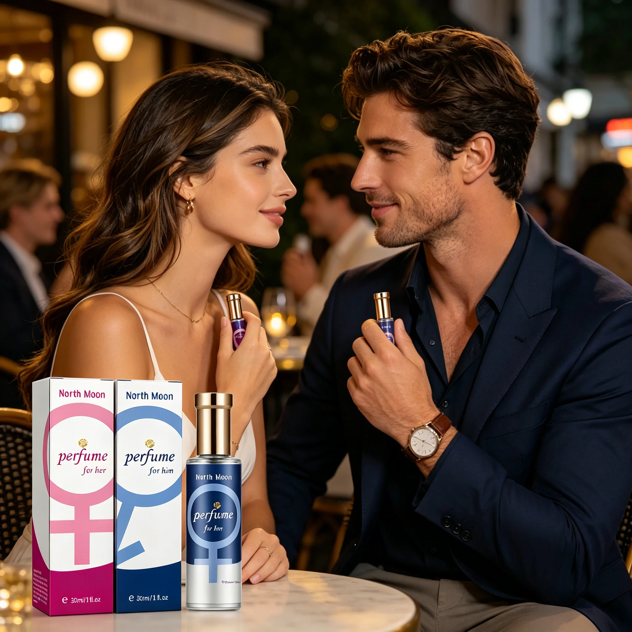 

Charming fragrance, naturally fresh, long-lasting scent, releases charm, perfume for couple dating atmosphere